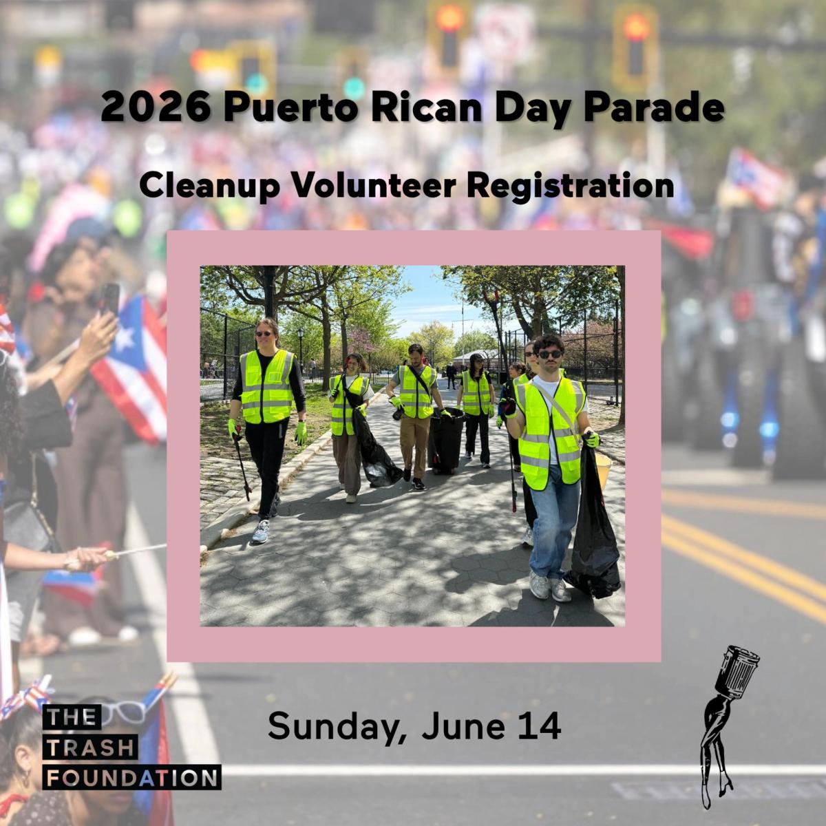 PR Day Parade: Cleanup Volunteer Registration