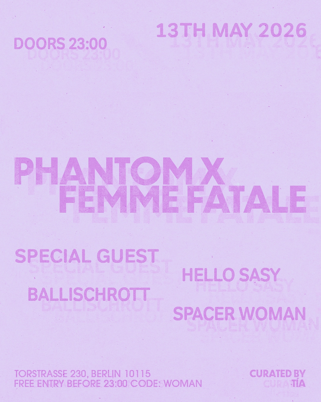 PHANTOM X FEMME FATALE