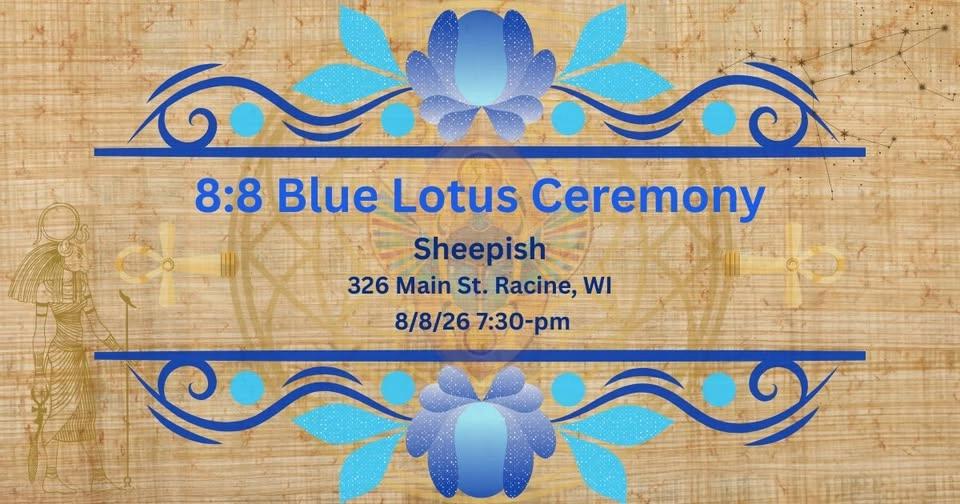 8:8 The Lotus Remembers: A Blue Lotus Tea Ceremony for Rebirth and Renewal