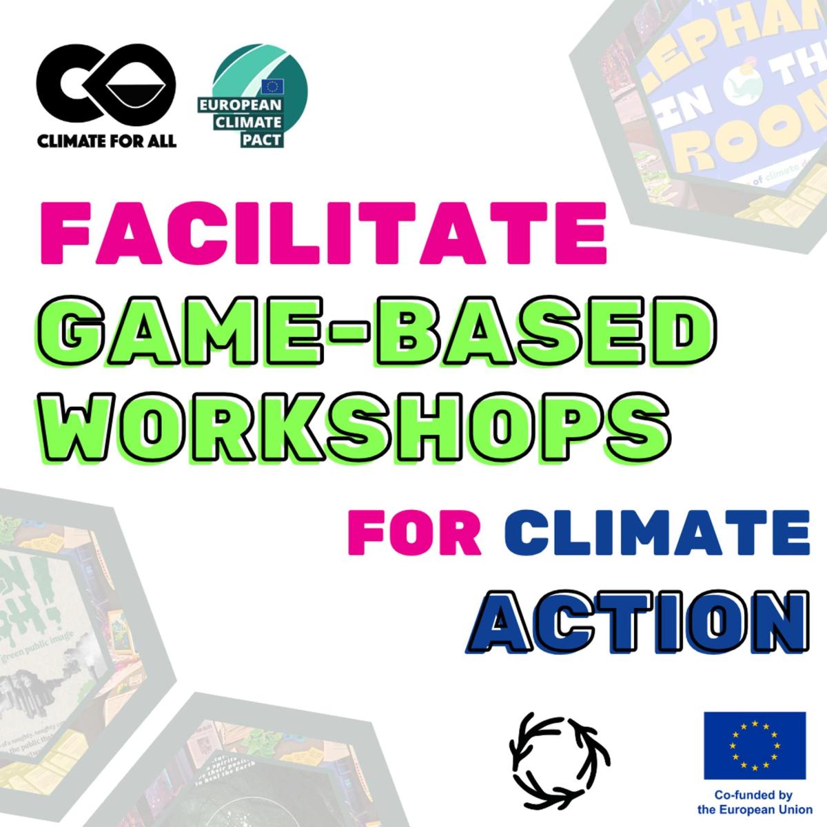 Become a Climate for All facilitator - Training for Climate Pact Ambassadors and more!