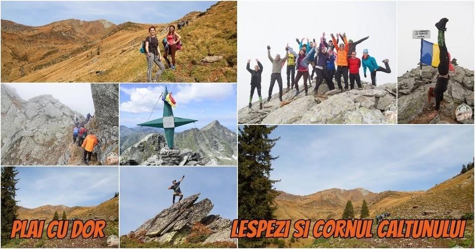 Tur de forță - Vf. Lespezi și Cornul Călțunului