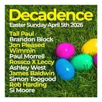 Decadence Boutique Easter Sunday 2026 Stratford Upon Avon