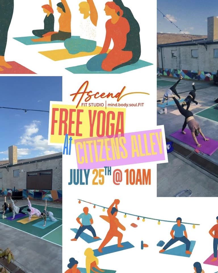 Free Community Yoga at Citizens Alley