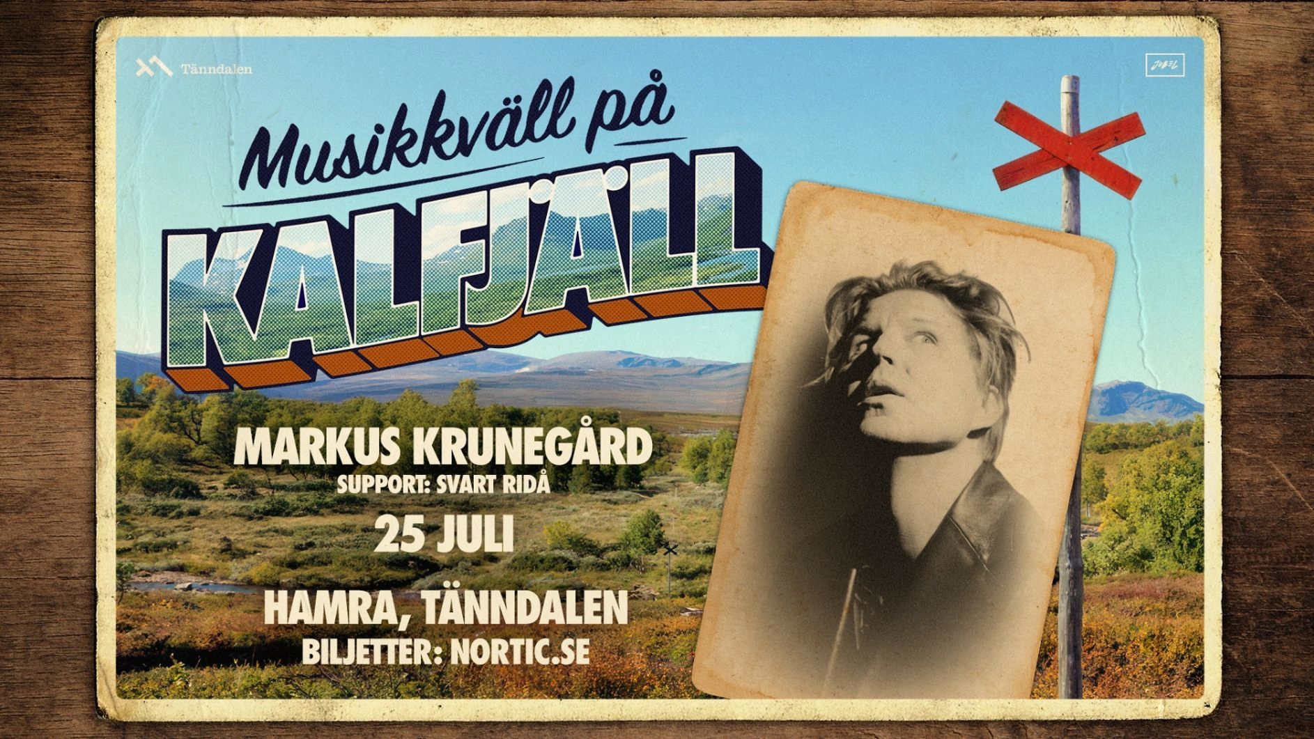 Markus Krunegård | Musikkväll på Kalfjäll