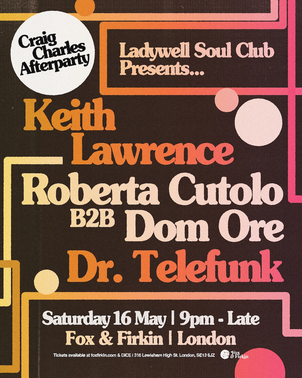 Craig Charles Afterparty