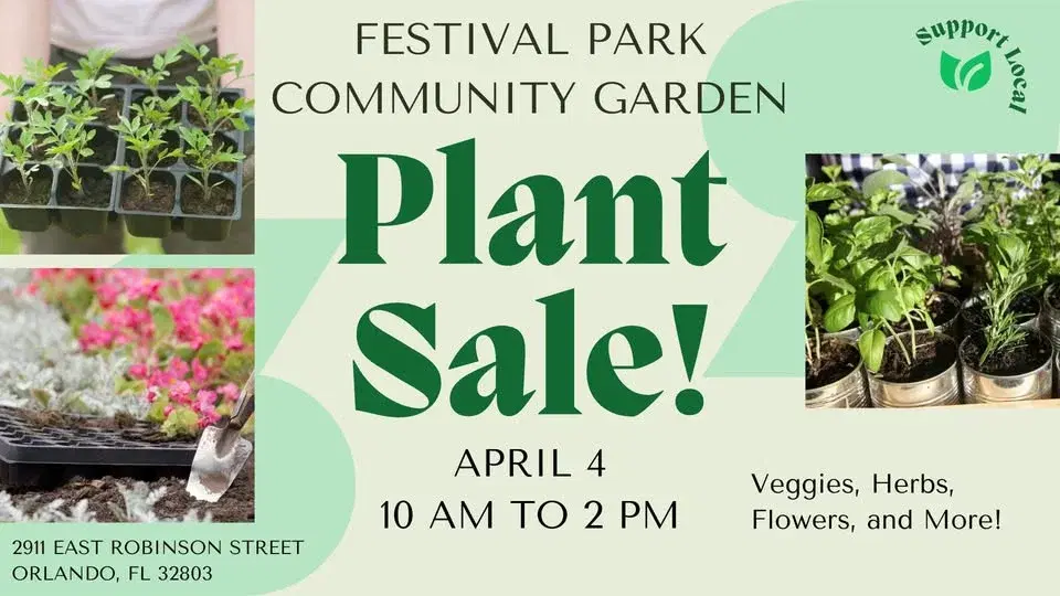 Festival Park Community Garden Plant Sale