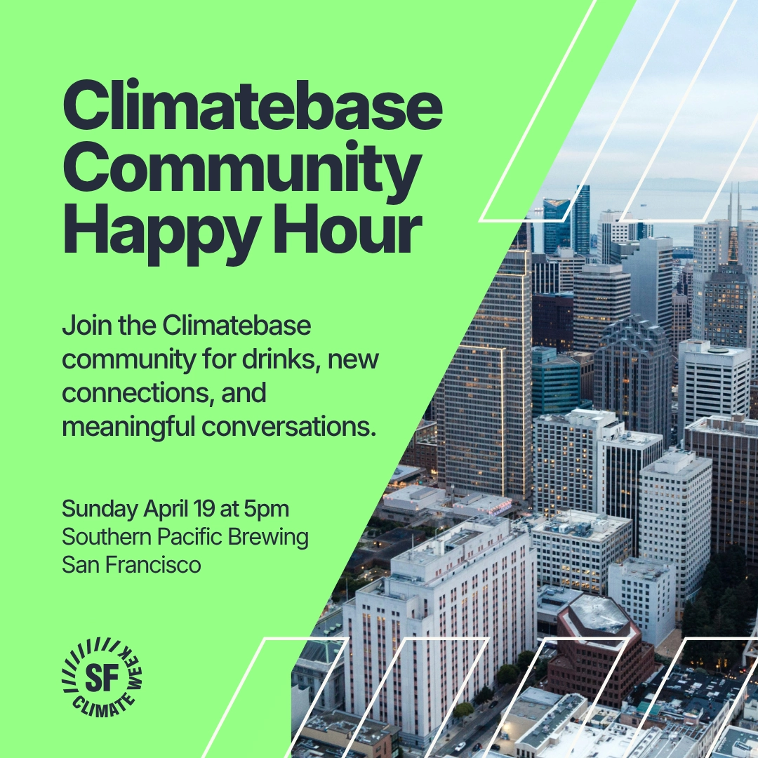 Climatebase & SFCW Community Happy Hour