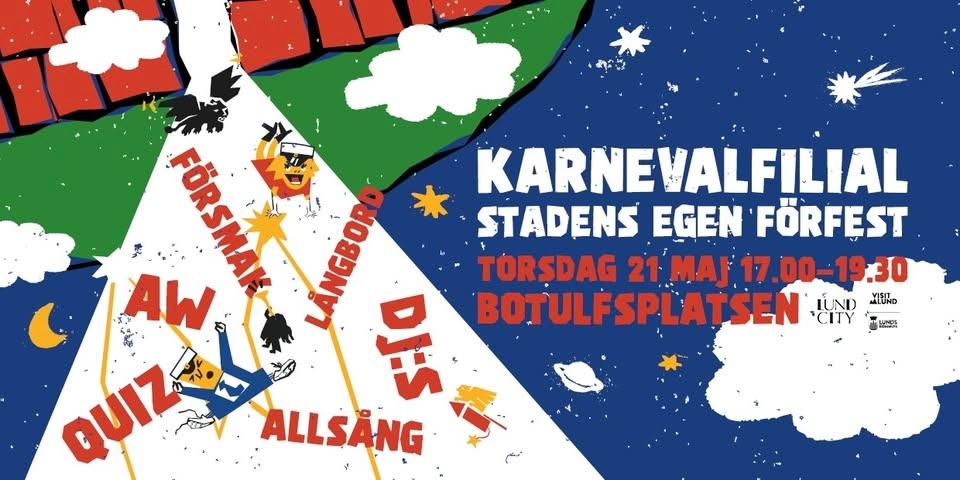 Lund bjuder in till Karnevalsfilial – stadens egen förfest!