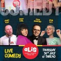 A Laugh In Stockport Comedy Club - July