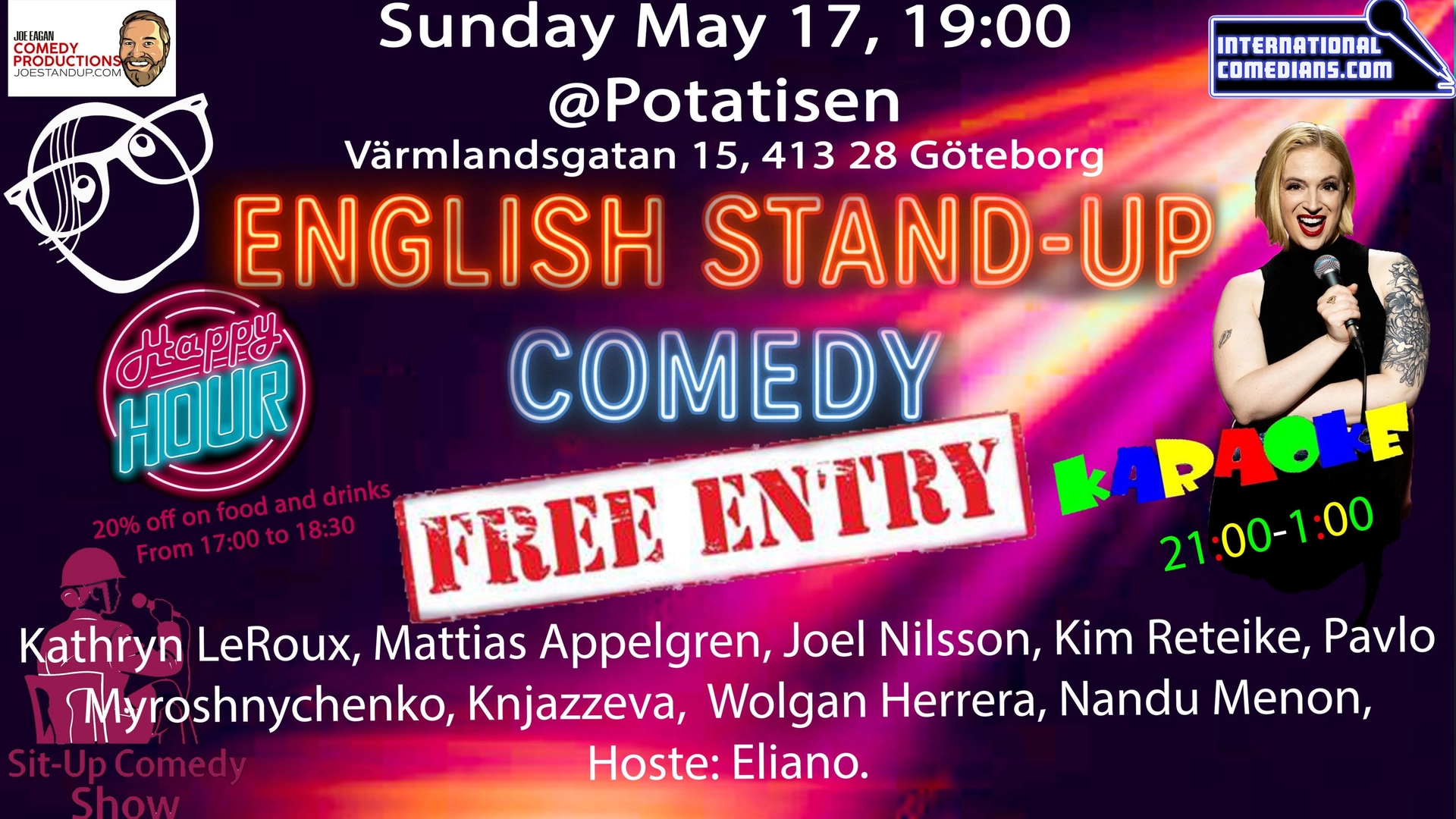 English Stand-up Comedy