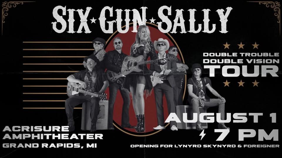Six Gun Sally LIVE on the Double Trouble Double Vision Tour