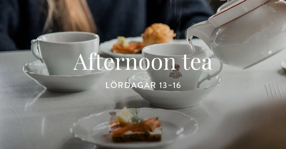 Afternoon Tea på Hôtel Eggers