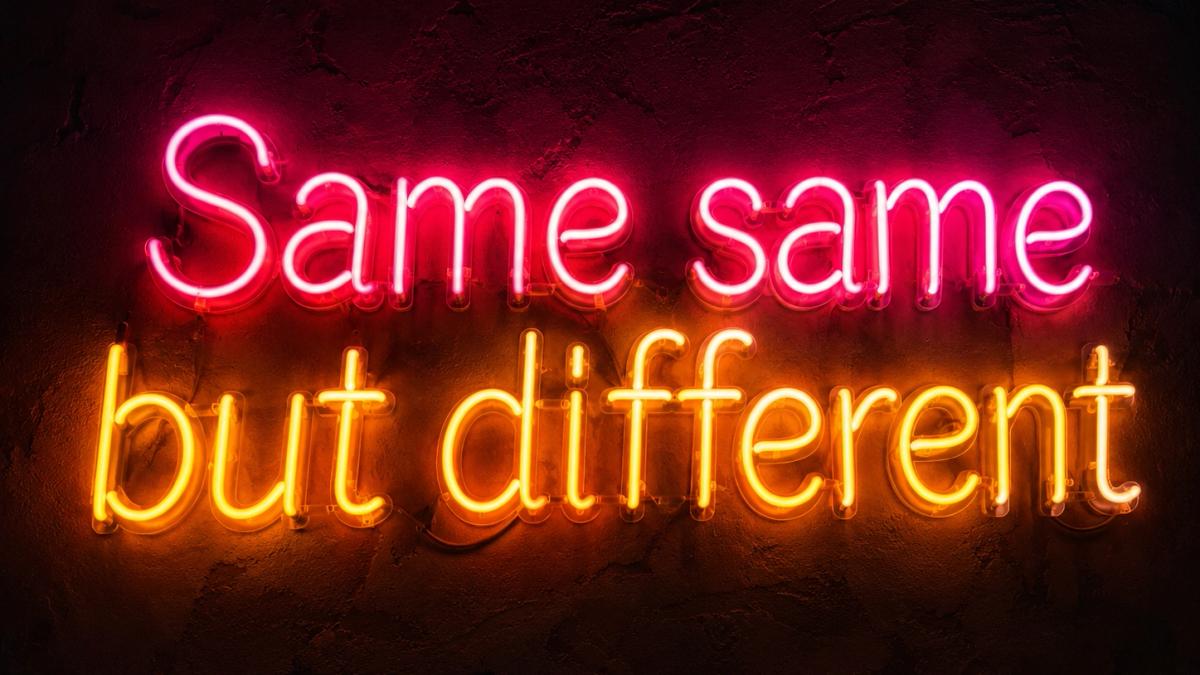 Vinprovning Same same but different