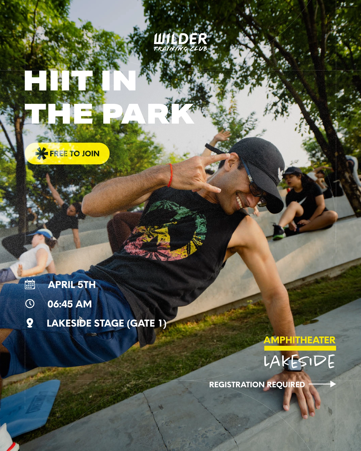 WILDER Training Club / HIIT in the Park