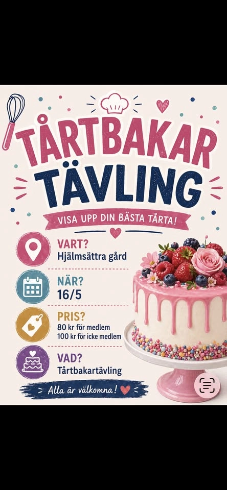 Tårtbakartävling!