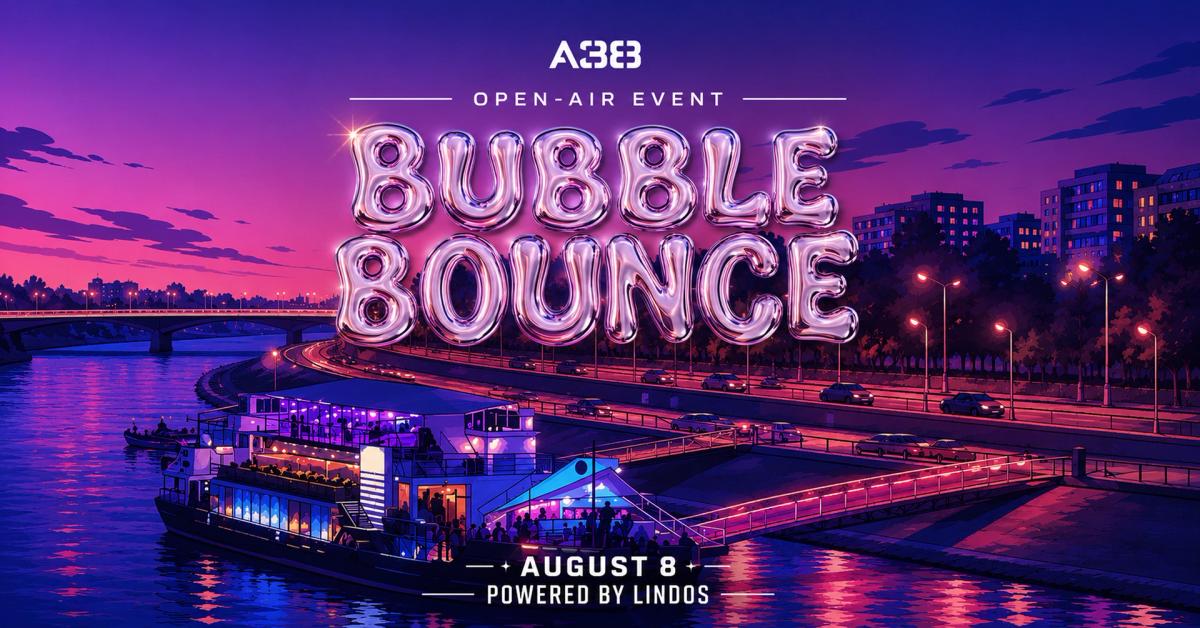 🪩 BUBBLE BOUNCE – Hivatalos Lindos Afterparty @A38 📍