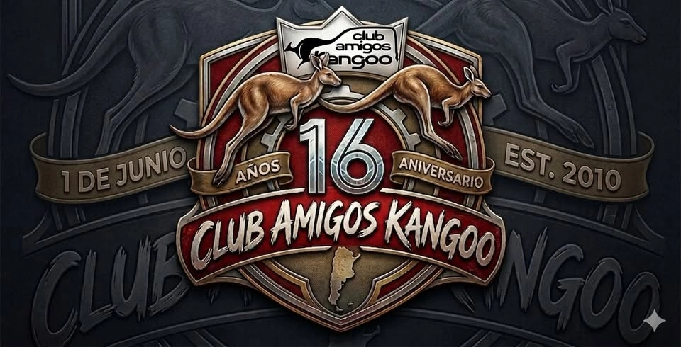 145ta Reunion Club Amigos Kangoo 16 años en Zarate 28/06/2026