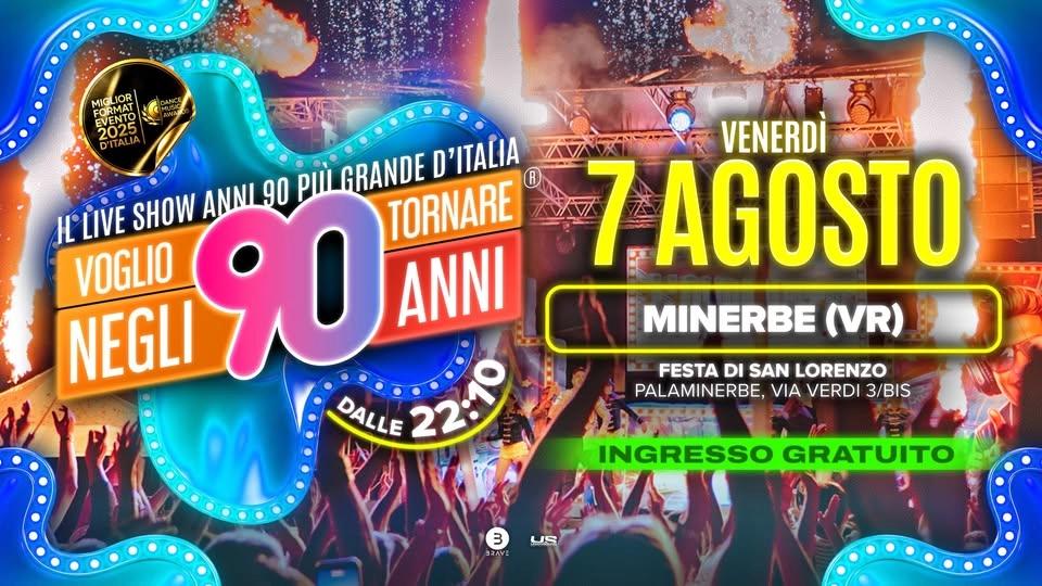 Voglio Tornare Negli Anni 90 ® • Minerbe (VR)