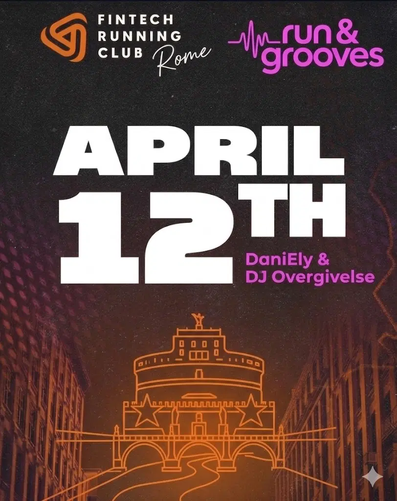 FinTech Running Club Rome: Run & Groove đââïžđȘ©