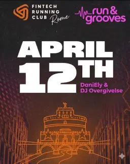 FinTech Running Club Rome: Run & Groove 🏃♀️🪩