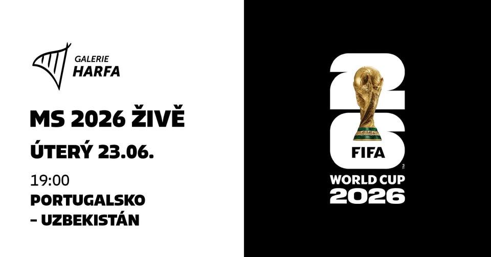 ⚽ MS 2026 ŽIVĚ | Portugalsko – Uzbekistán | Terasy Harfa