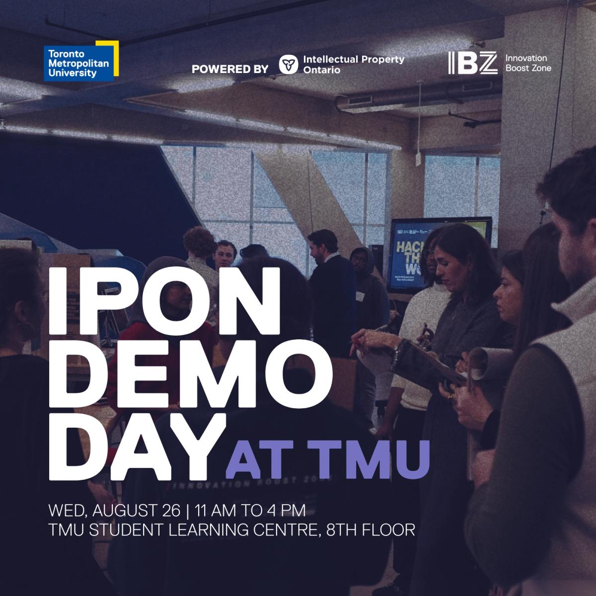IPON Demo Day at TMU