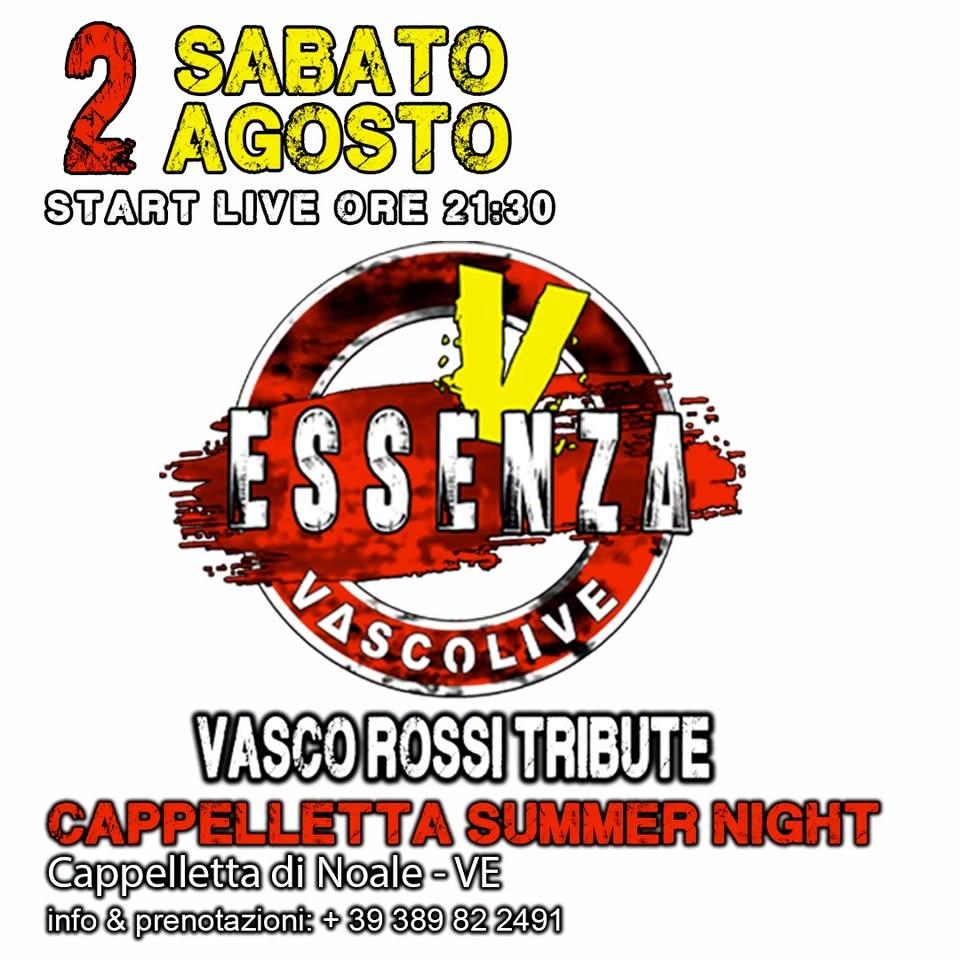 ESSENZA VascoLive @ CAPPELLETTA SUMMER NIGHT_Concerto Live Vasco Rossi Tribute