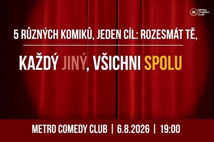 Každý jiný, všichni spolu (Stand up Comedy v češtině)