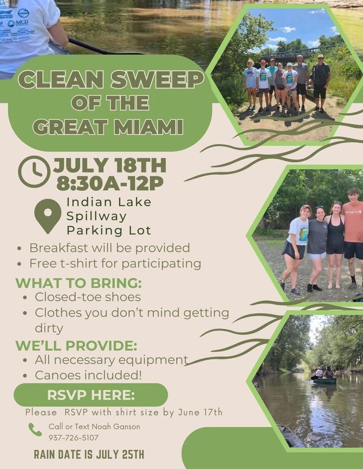 Clean Sweep of the Great Miami River Logan County