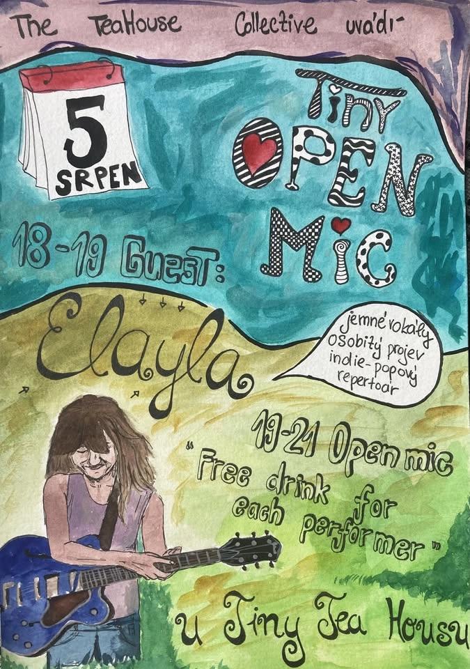 Tiny open mic & Elayla