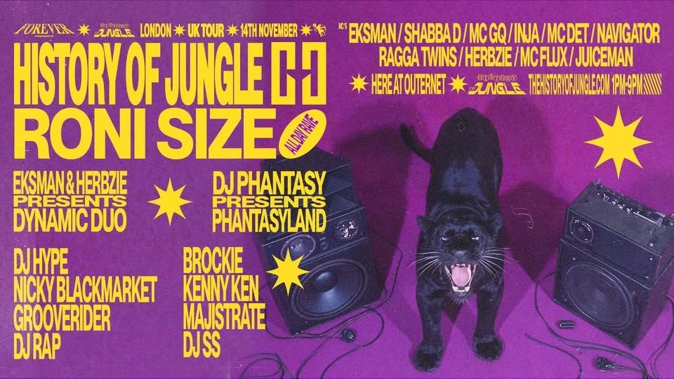 The History of Jungle - London