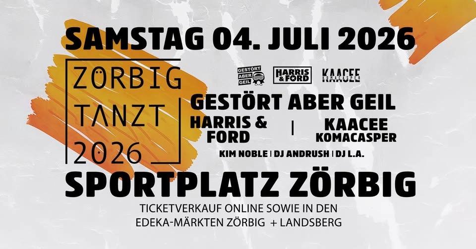 ZÖRBIG TANZT 2026 - SAMSTAG