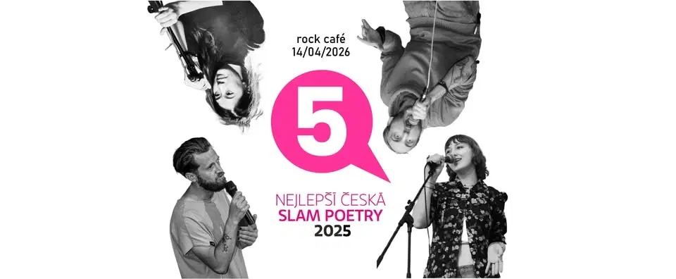 NEJLEPŠÍ ČESKÁ SLAM POETRY 2025: křest sborníku a show! | Praha, Rock Café | 20 top slamerů!