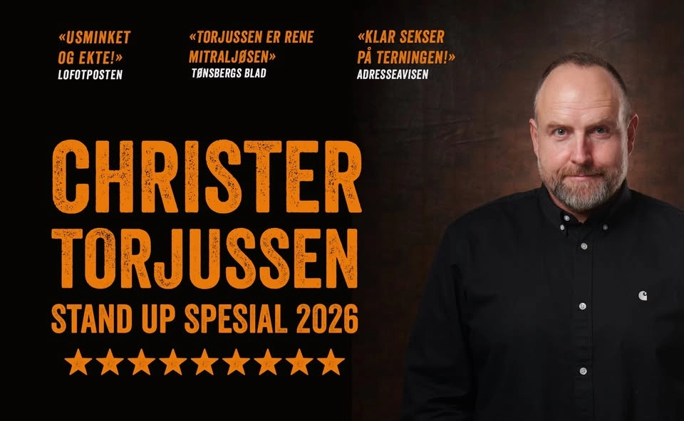 Christer Torjussen: Standup Spesial 2026 // BLÅVEIS