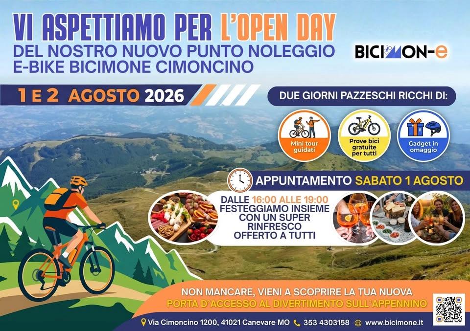 Inaugurazione - Bicimone al Cimoncino!