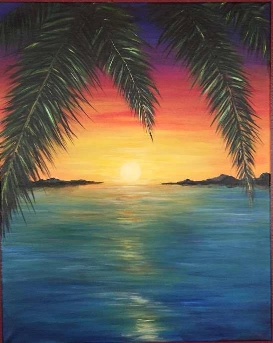 Sip & Paint 'Dream Island' with us!