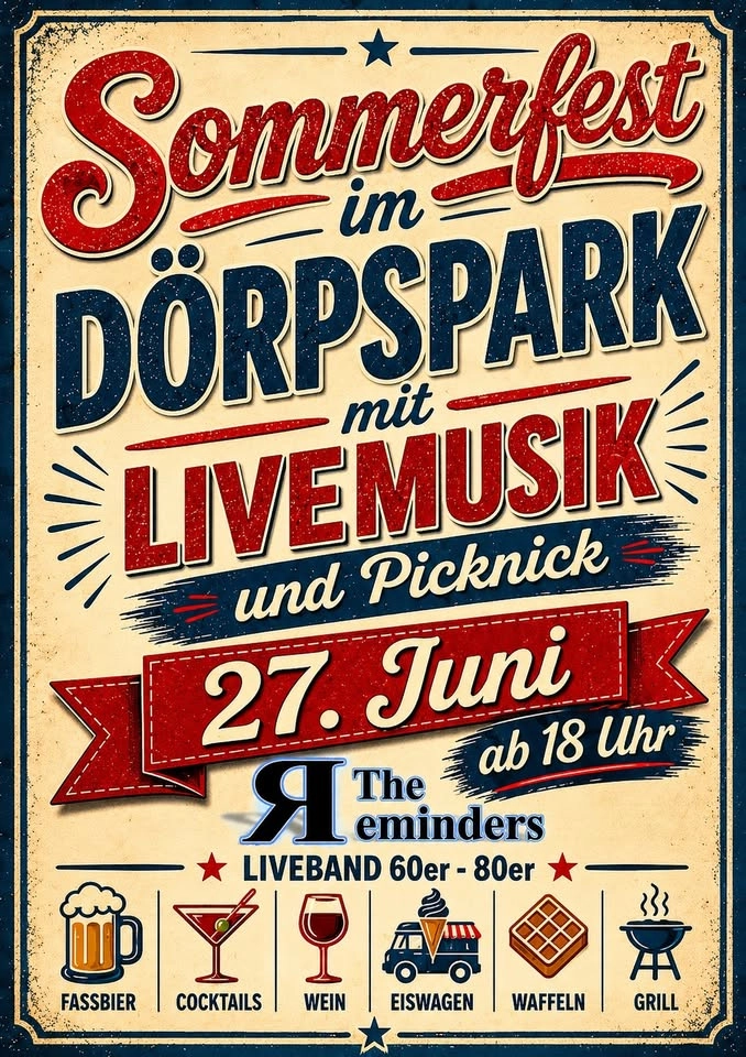 Sommerfest im Dörpspark in Sparrieshoop