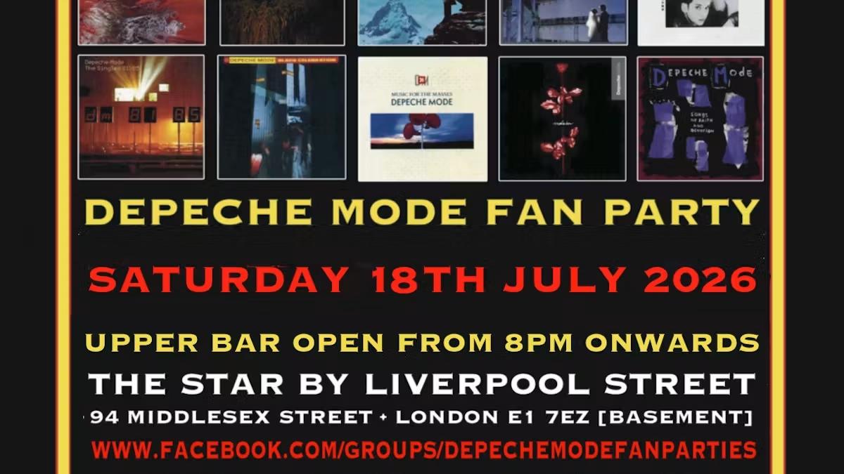 DEPECHE MODE FAN PARTY