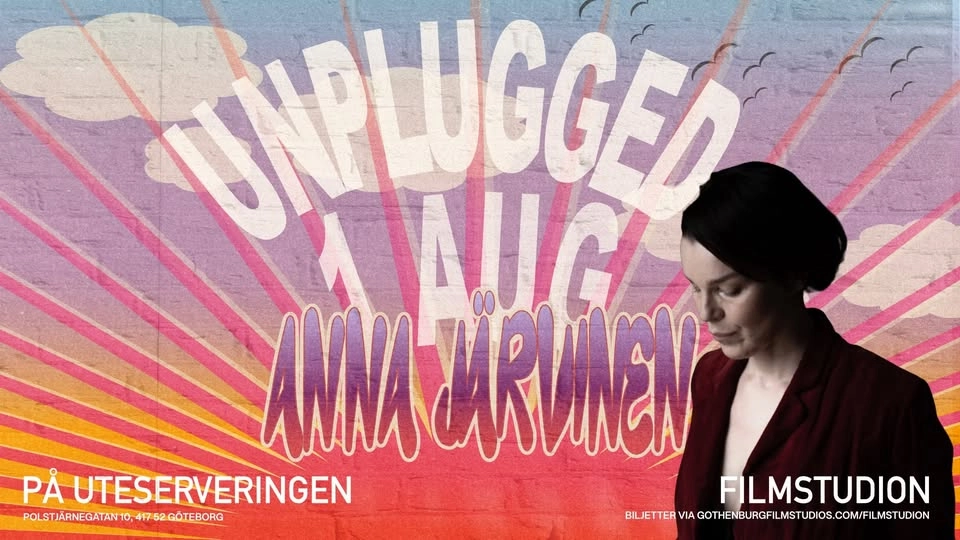 Unplugged på uteserveringen med Anna Järvinen | Filmstudion
