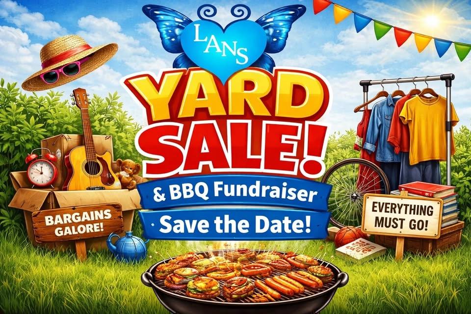LANS Yard Sale & BBQ Fundraiser