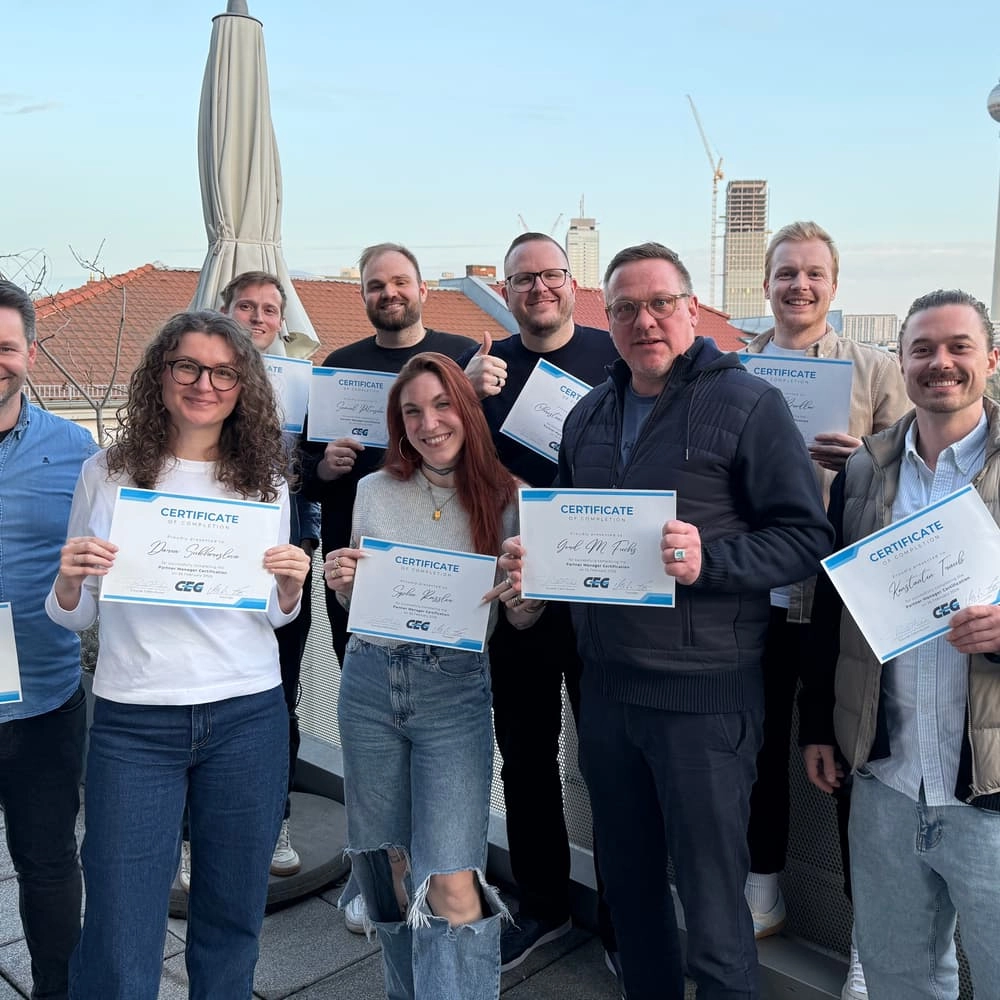 Partner Manager Certification - Berlin