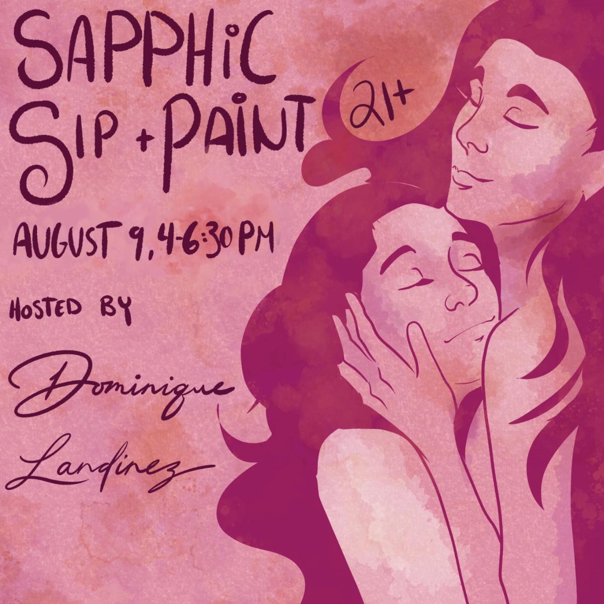 sapphic sip n' paint at as you are