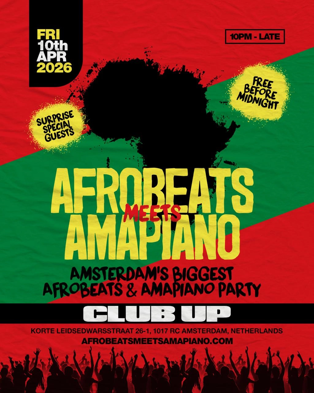 Afrobeats Meets Amapiano – Everyone Free Before 12AM