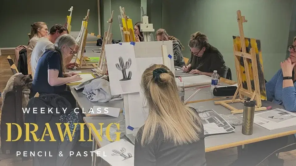 Weekly drawing class - 8 weeks