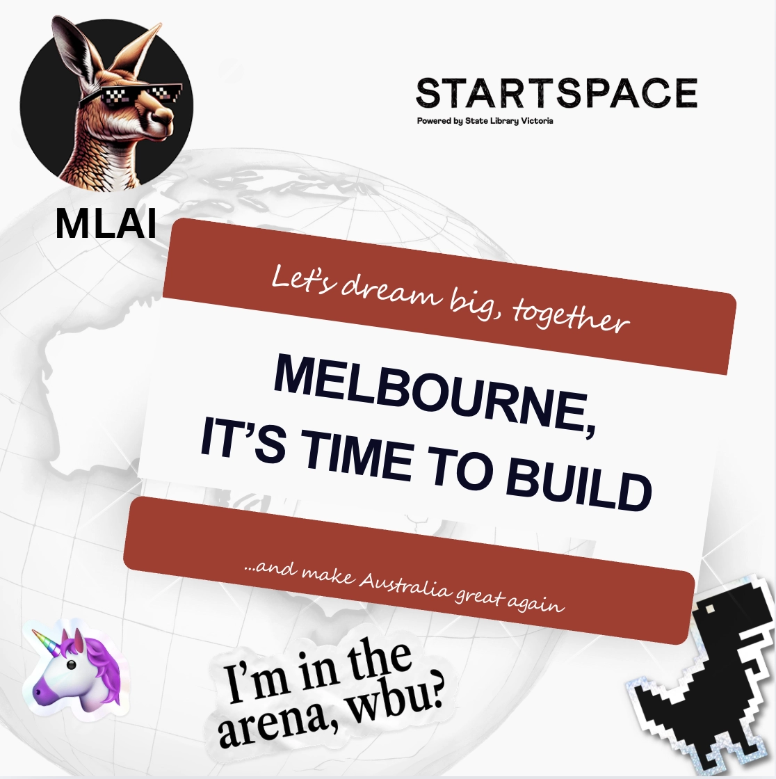 Melbourne | MLAI x StartSpace Monthly Saturday Co-working Day