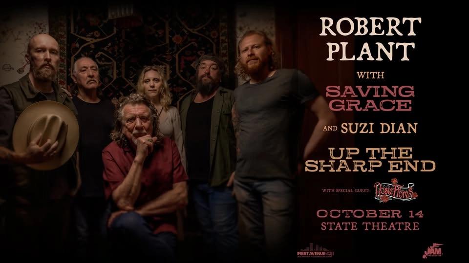 Robert Plant with Saving Grace and Suzi Dian