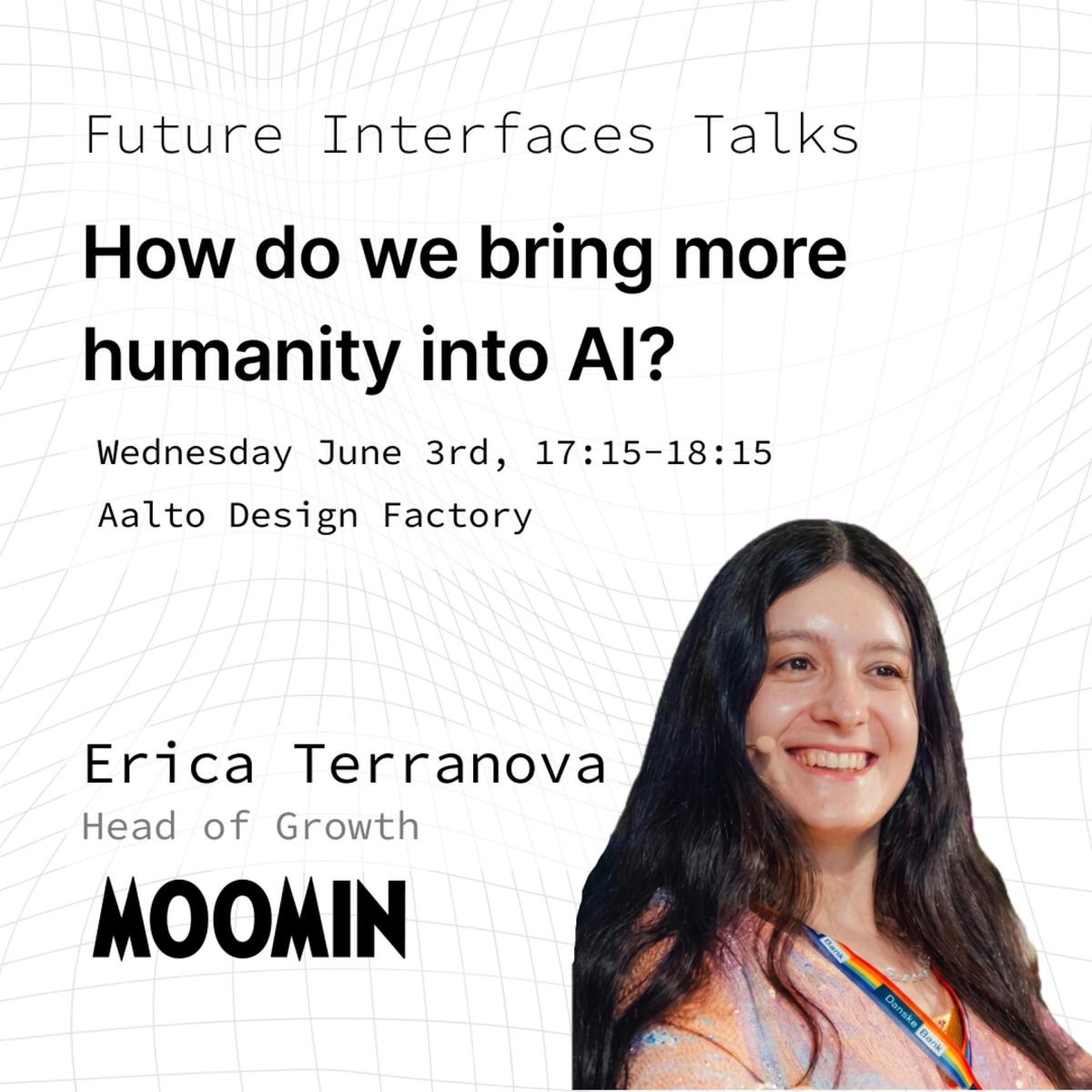 Future Interfaces Talks: Erika Terranova – Head of Growth at Moomin Characters