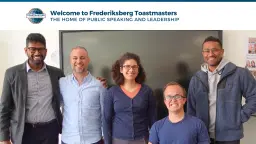 Frederiksberg Toastmasters: Explore and enhance your leadership skills