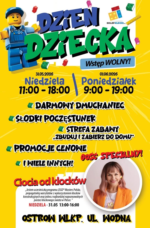 Dzień dziecka z klockami LEGO!