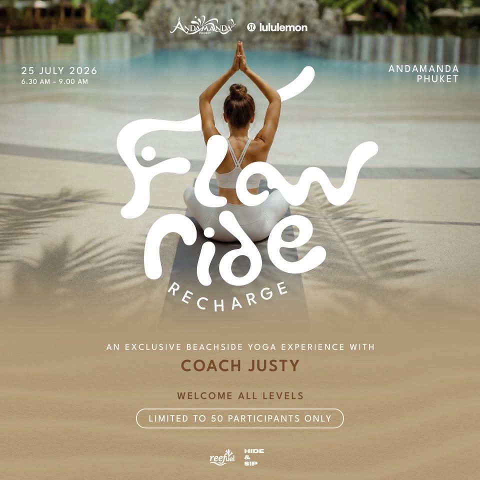 Flow Ride Recharge : Andamanda Phuket • lululemon
